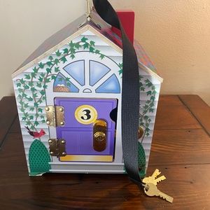 Melissa & Doug doorbell and key lock house